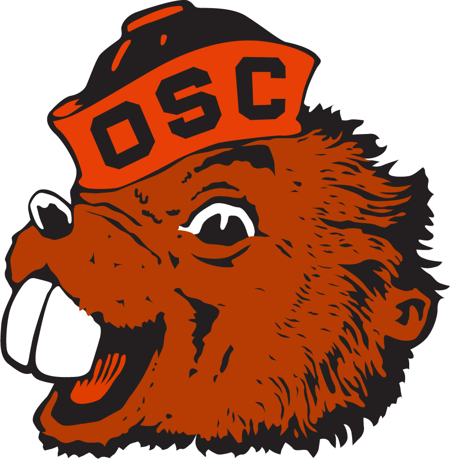 Oregon State Beavers 1951-1961 Primary Logo diy iron on heat transfer